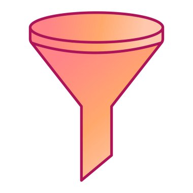 Simge vektör çizim huni