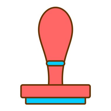 Ofisin vektör çizimi ve uyarı işareti. İsa 'nın soyunun güzel ve eski sembolü.