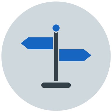 Yön oku. Basit tasarım