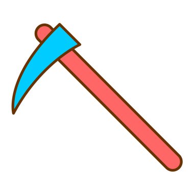 Balta simgesi vektör illüstrasyonu