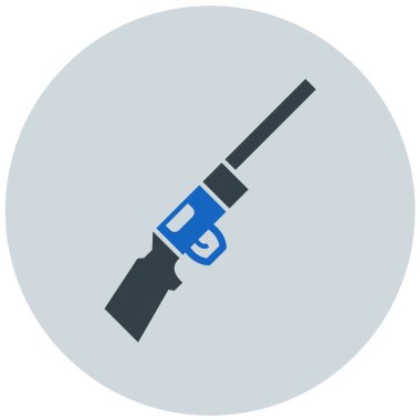 Bir bıçak simgesinin vektör illüstrasyonu