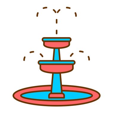 Çizgi film simgesinin vektör çizimi