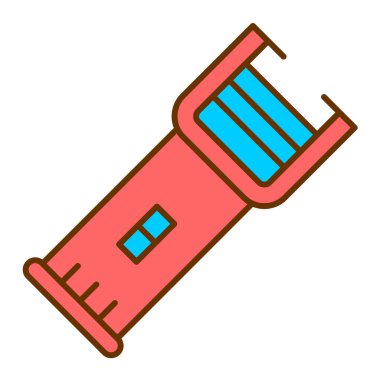 şok tabancası modern ikon vektör çizimi 