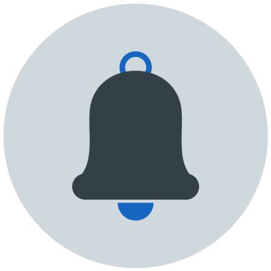 Zil. Web simgesi basit tasarım