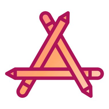 okul ikonu vektör illüstrasyon tasarımı