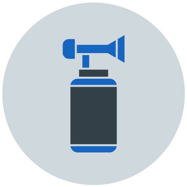 Bir sprey simgesinin vektör illüstrasyonu