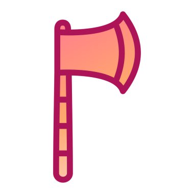 Balta. Web simgesi basit illüstrasyon