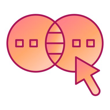 Sohbet kabarcığı vektör illüstrasyonu