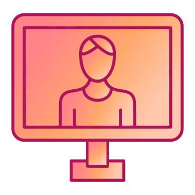 bilgisayar simgesi, vektör illüstrasyonu