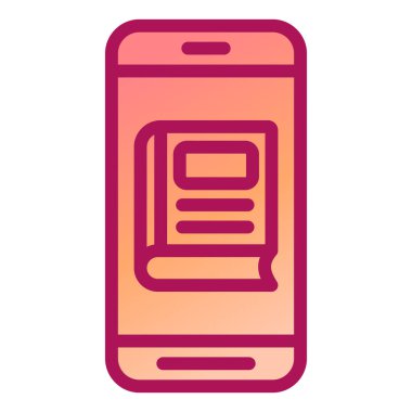 cep telefonu ikonu vektör illüstrasyonu