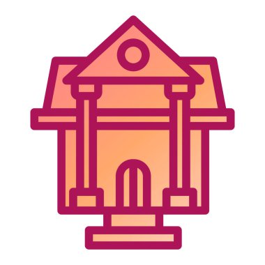 Modern illüstrasyon vektör simgesi oluşturma