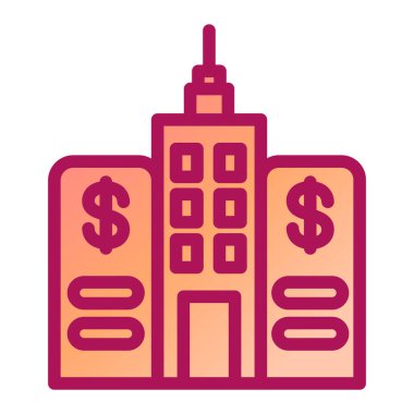 vektör ince çizgi simgesi oluşturuluyor