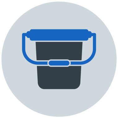 Tuvalet. Web simgesi basit illüstrasyon