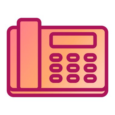 Telefon vektör illüstrasyonu