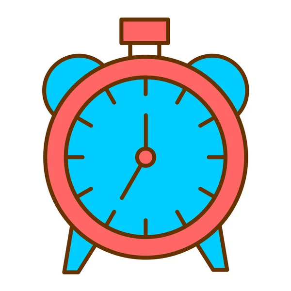 Alarm Clock Modern Icon Vector Illustration — Archivo Imágenes Vectoriales