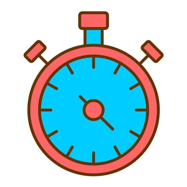 Stopwatch Pictogram Vector Illustratie — Stockvector