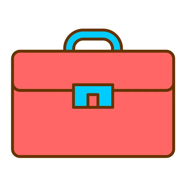 Briefcase Icon Vector Illustration — Stock Vector