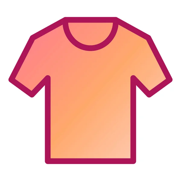 Ilustração Vetor Ícone Camisa — Vetor de Stock