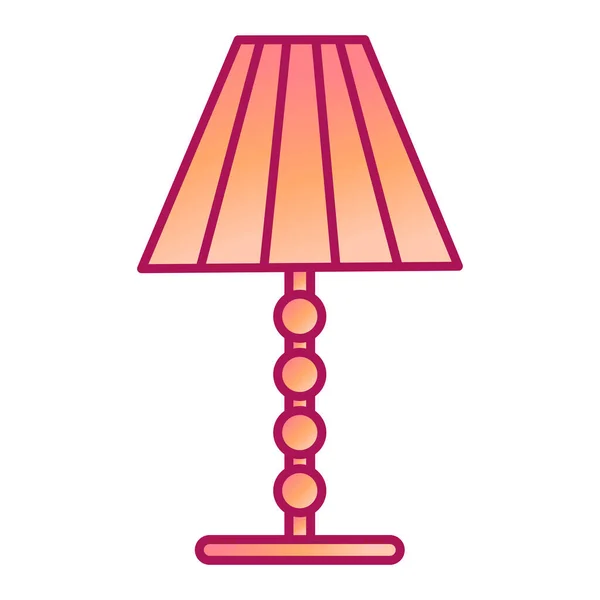 Lampa Ikon Vektor Illustration — Stock vektor