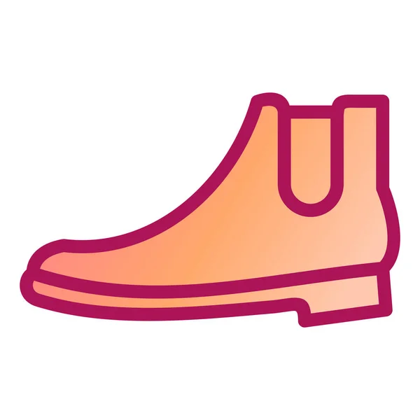 Stiefel Web Symbol Einfache Illustration — Stockvektor