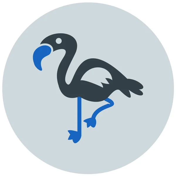 Bird Web Icon Simple Design — Stock Vector