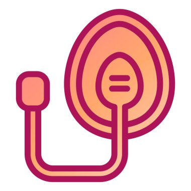 Tabak. Web simgesi basit tasarım