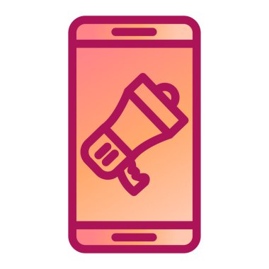 cep telefonu ikonu vektör illüstrasyonu