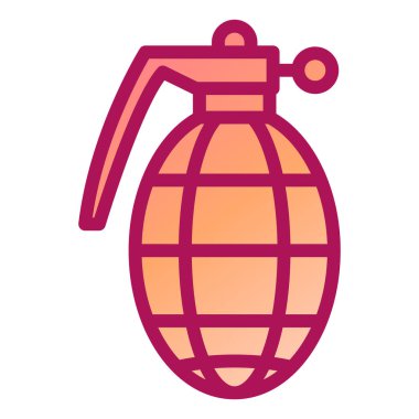 Bomba simgesi vektör illüstrasyonu