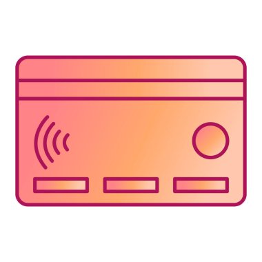 Dolar işaretli kredi kartı vektör illüstrasyon tasarımı