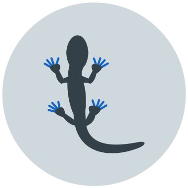 lizard icon vector illustration