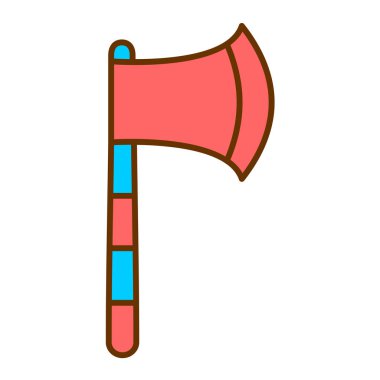 Balta. Web simgesi basit illüstrasyon