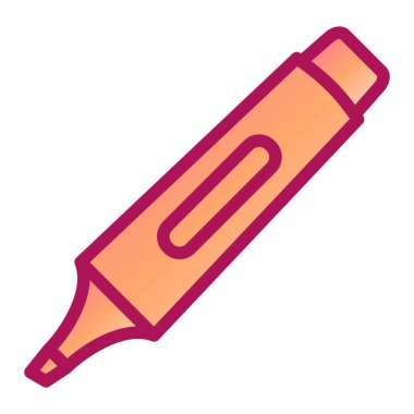 Marker simge vektör çizim