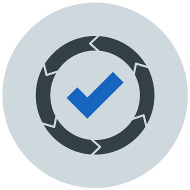 İşaretleme simgesinin vektör illüstrasyonu