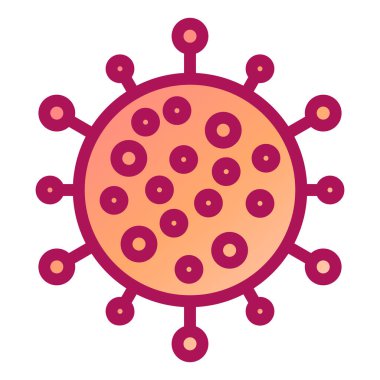 Virüs ikonu vektör illüstrasyonu