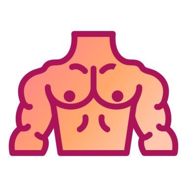 Vücut simge vektör çizim