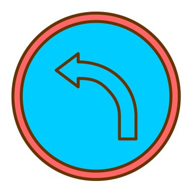 ok, yön simgesi vektör illüstrasyonu