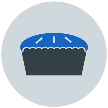 Tatlım. Web simgesi basit illüstrasyon