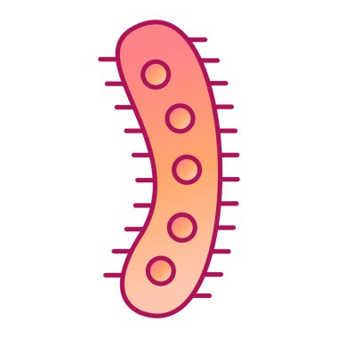 Virüs. Web simgesi vektör illüstrasyonu
