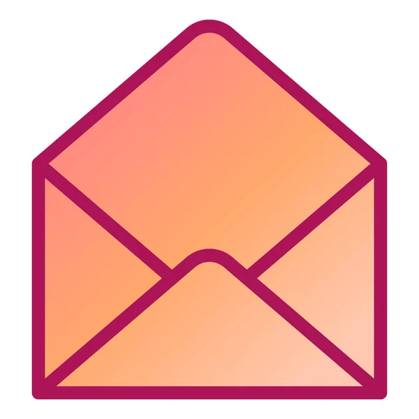 Sobre Correo Icono Vector Ilustración — Vector de stock