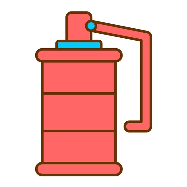 Pictogram Waterleiding Schets Illustratie Van Bier Fles Vector Pictogrammen Voor — Stockvector