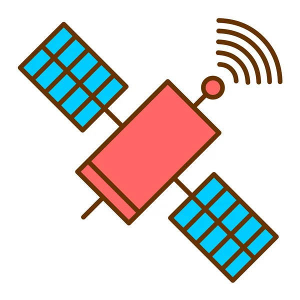 Satellite Dish Icon Vector Illustration — Stock Vector