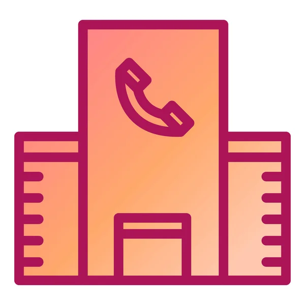 Business Office Line Vector Icon — Stock Vector