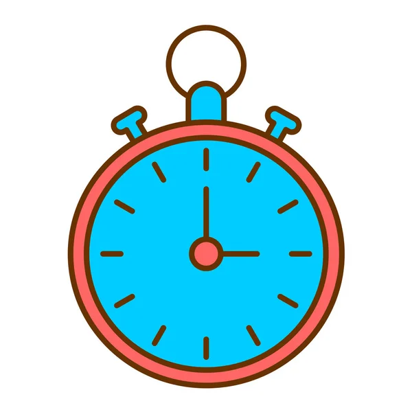 Pictogram Stopwatch Chronometer Vector Illustratie — Stockvector