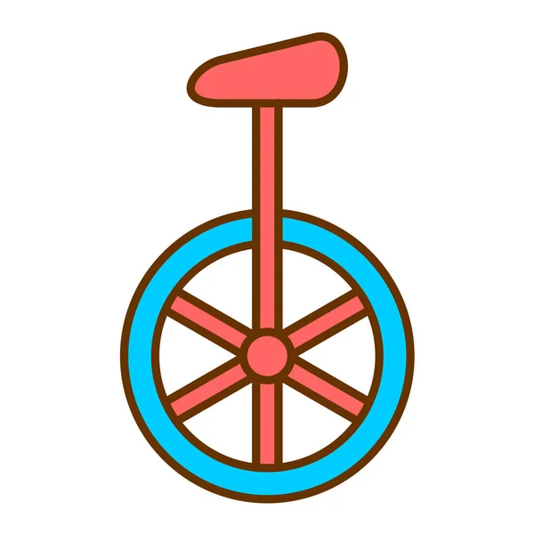 Εικονογράφηση Διανύσματος Εικονιδίου Ποδηλάτου — Διανυσματικό Αρχείο