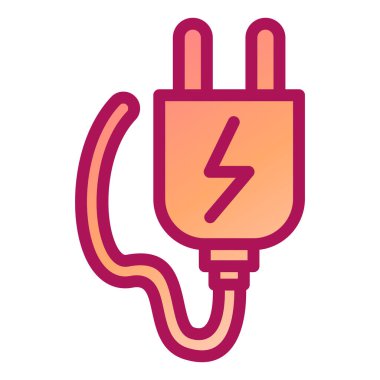 Düz vektör renk simgesini doldur