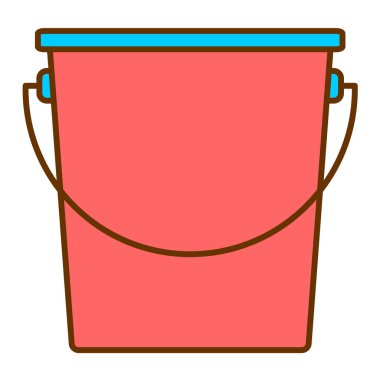su kovası ikonu vektör çizimi tasarımı