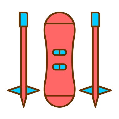 kalem simgesi vektör illüstrasyonu