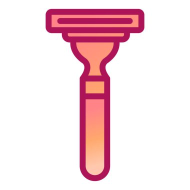 Jilet. Web simgesi basit illüstrasyon