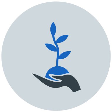 bitki modern ikon vektör illüstrasyonu 