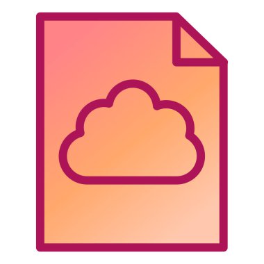 Bulut hesaplama. Web simgesi